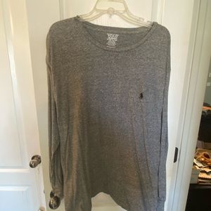 Polo gray long sleeve tshirt